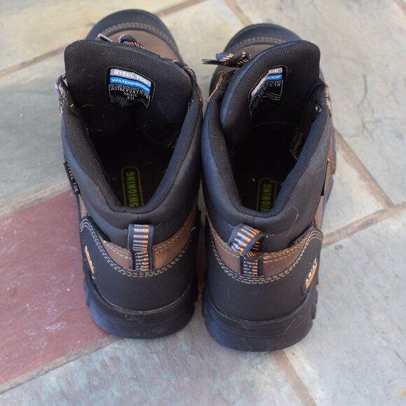 Ariat Leather Treadfast 6" Waterproof Steel Toe Work Boot Style# 10034673 - 10 - Picture 4 of 11